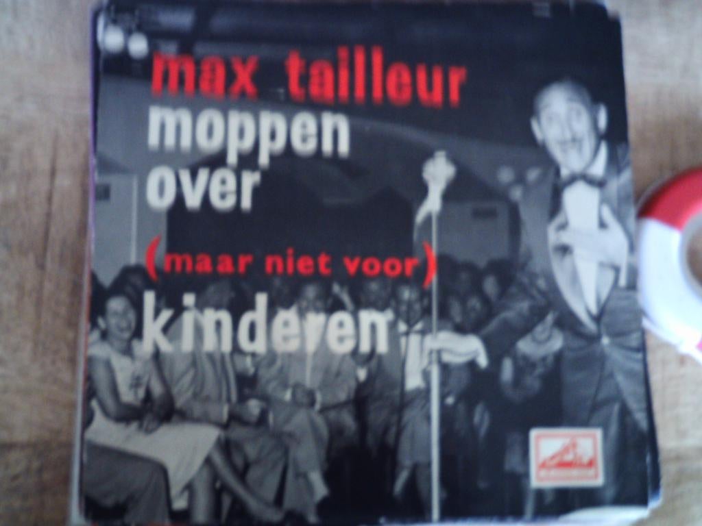 max tailleur moppen over -maar niet voor- kinderen 10a, 7 inch, Single, Ophalen of Verzenden, Zo goed als nieuw