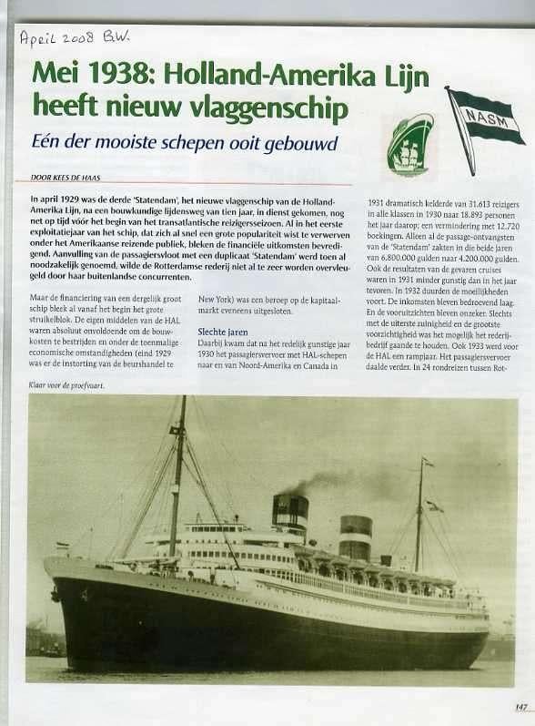 scheepvaart-VERZAMELING-H.A.L/NASM, Verzamelen, Ophalen of Verzenden, Zo goed als nieuw, Motorboot, Boek of Tijdschrift