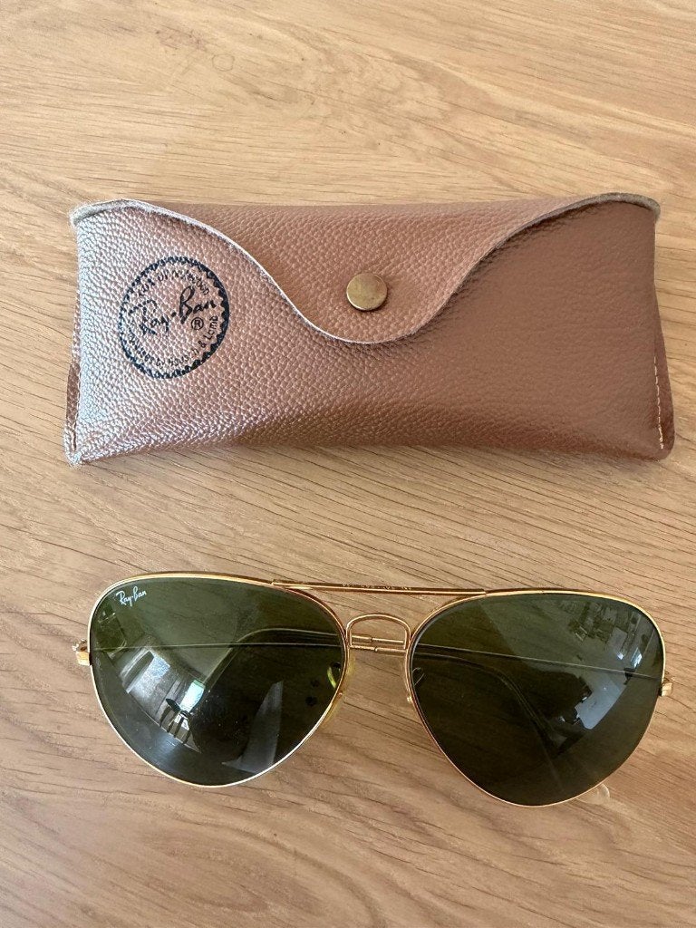 Vintage Ray-Ban Aviator, Ophalen, Gebruikt, Zonnebril, Ray-Ban