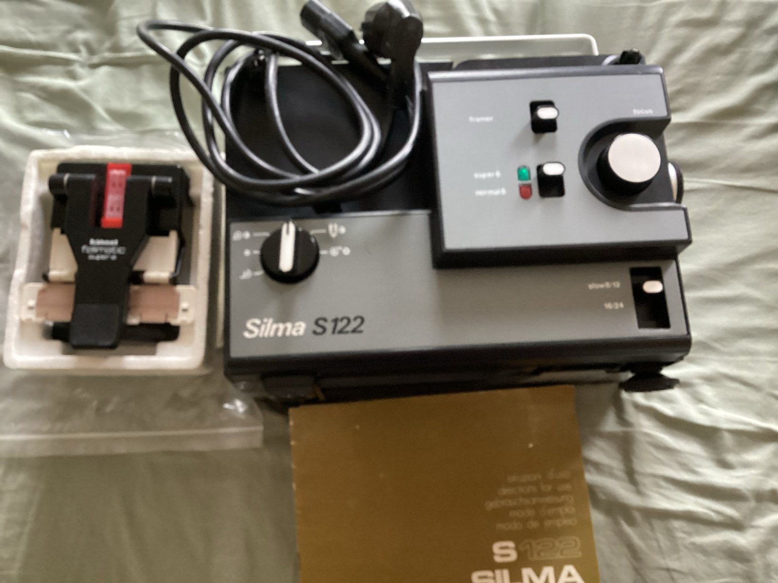 Silma S122 Filmprojector - Vintage Super 8/Single 8, Ophalen, Gebruikt, Overige typen
