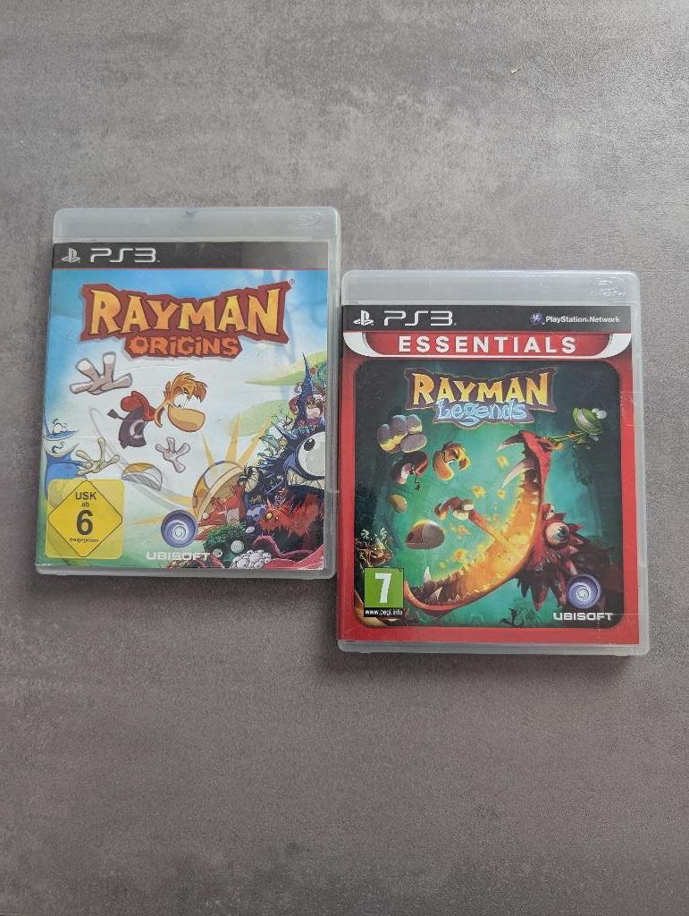 Rayman origins + rayman legends PS3, Spelcomputers en Games, Avontuur en Actie, Ophalen of Verzenden, Zo goed als nieuw, 3 spelers of meer