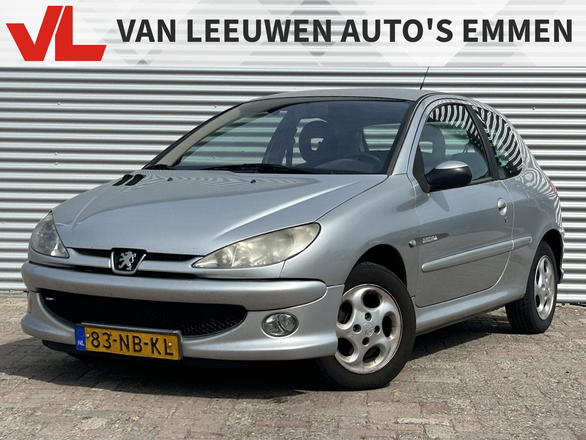 Peugeot 206 1.4 Quiksilver | Nieuw Binnen! | Airco | Apk 15-, Auto's, Peugeot, Voorwielaandrijving, Stof, Zwart, 4 cilinders