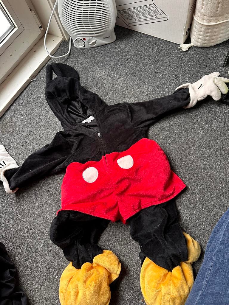 Mickey Mouse pak 12-18 maanden, Ophalen of Verzenden, Gebruikt, 104 of kleiner, Jongen of Meisje