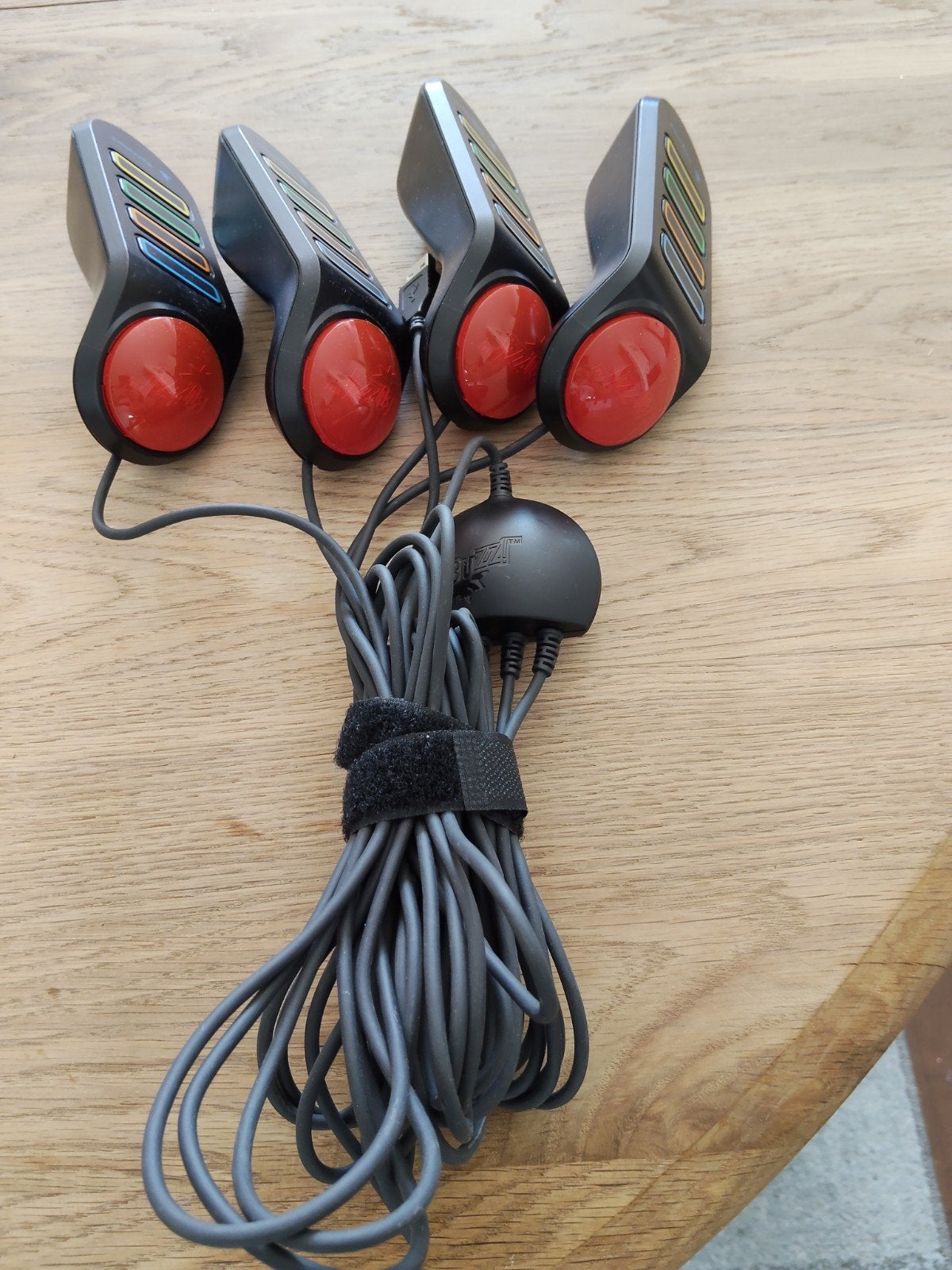 Buzz! Quiz World Buzzers voor PlayStation 2/3, Ophalen of Verzenden, Gebruikt, Overige controllers, PlayStation 3