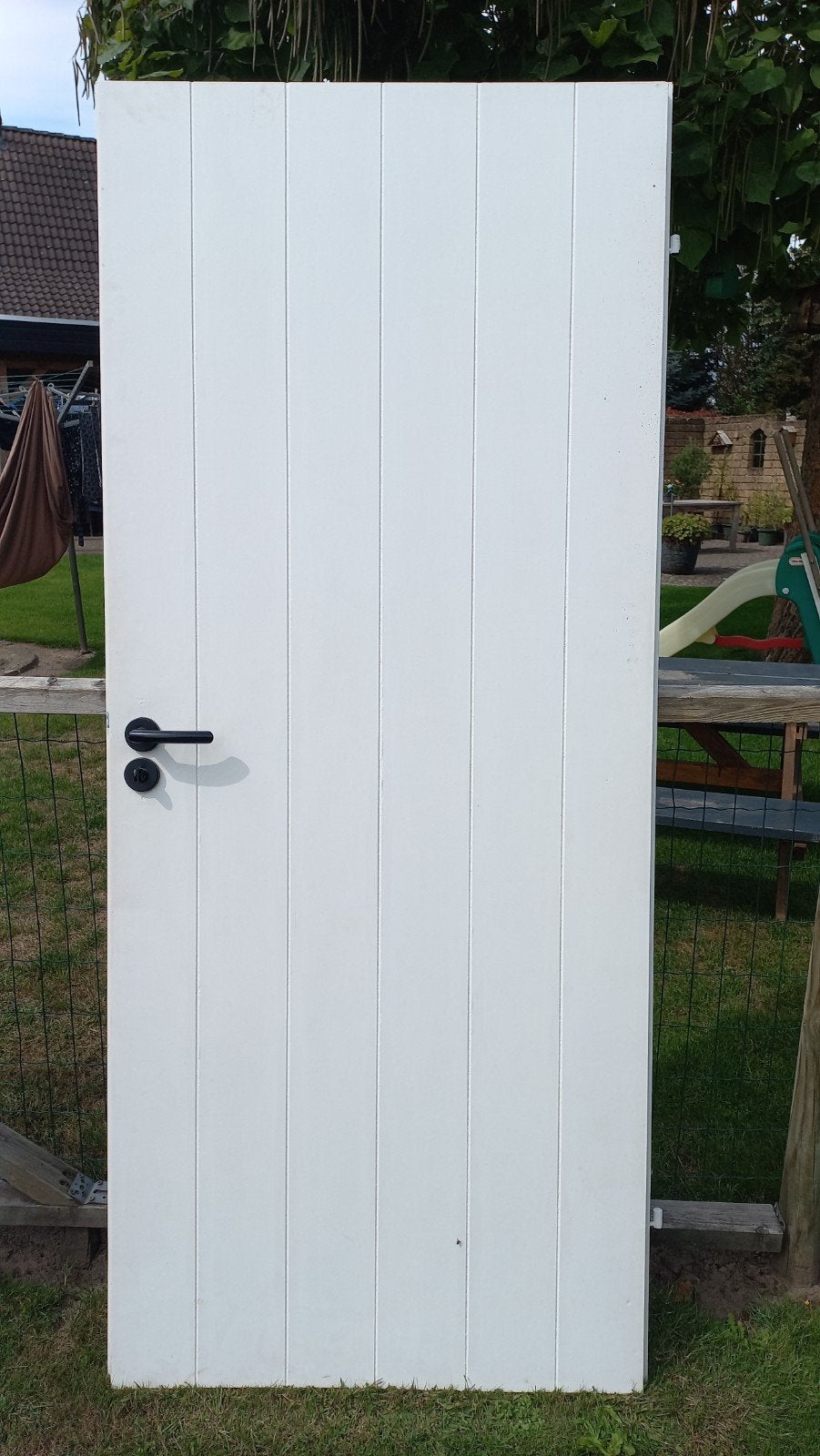 opdek binnendeur wit, Gebruikt, 80 tot 100 cm, Binnendeur, Ophalen of Verzenden
