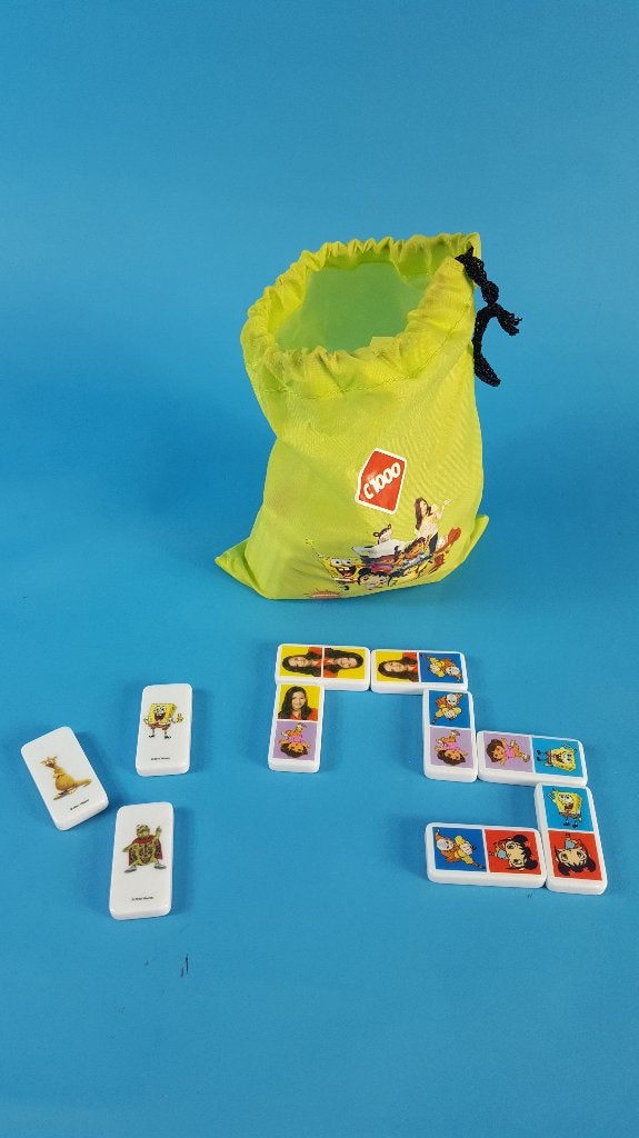 Zakje C1000 Nickelodeon Dominostenen, 100+ stuks. 6C7, Tweedehands verkoop, Tweedehands verkoop, Gebruikt, Ophalen of Verzenden