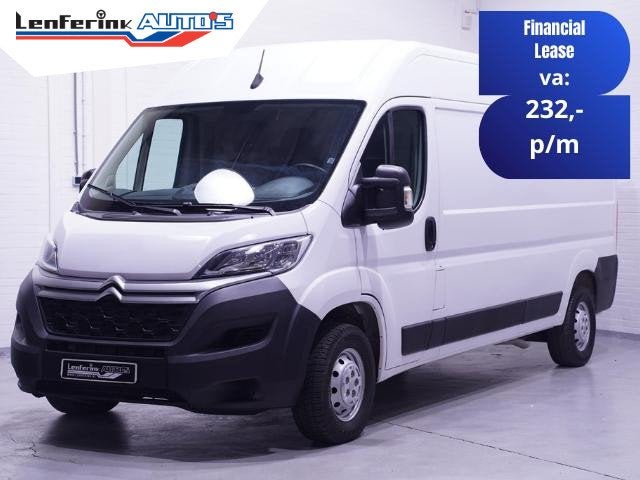 Citroen Jumper 2.2 HDI 140 pk L3H2 Navi, Camera Airco, Cruis, Auto's, Voorwielaandrijving, Stof, Gebruikt, 4 cilinders