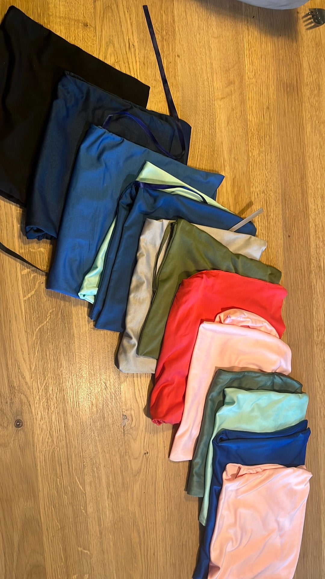 Stoffen hoezen voor boeken kaften 13 stuks, Gebruikt, 120 cm of meer, Ophalen of Verzenden, Katoen