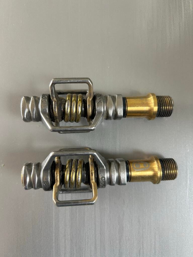 Eggbeaters 3ti pedalen 180 gram, Crankstel of Pedalen, Gebruikt, Titanium, Ophalen of Verzenden