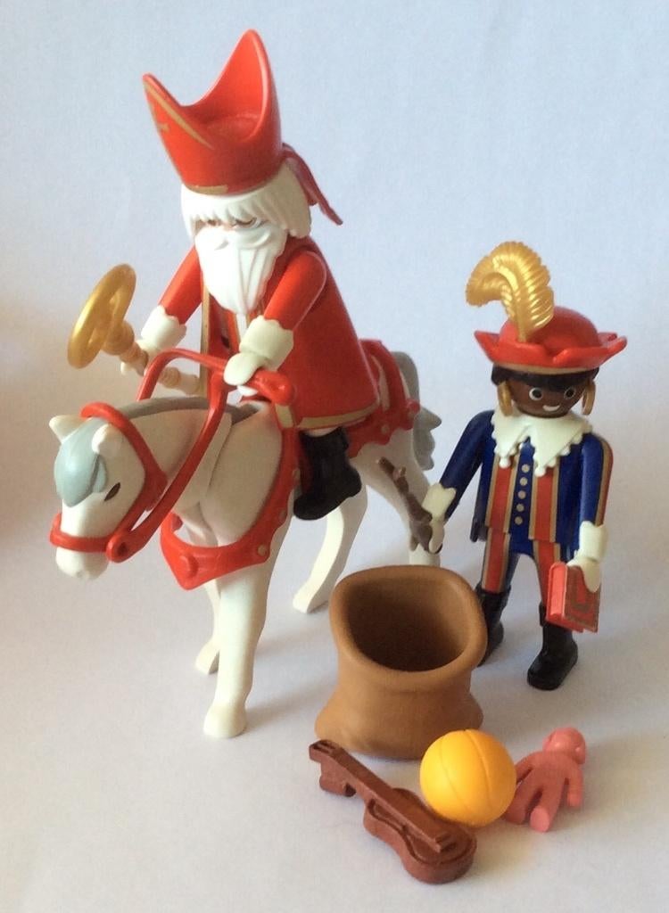 playmobil 4893 Sinterklaas op paard met Piet, Ophalen of Verzenden, Gebruikt, Complete set