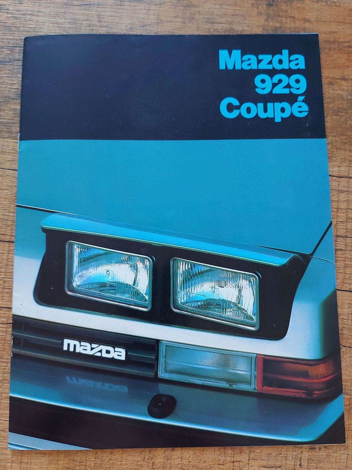 Mazda 929 coupé oude folder, Ophalen of Verzenden, Zo goed als nieuw, Mazda