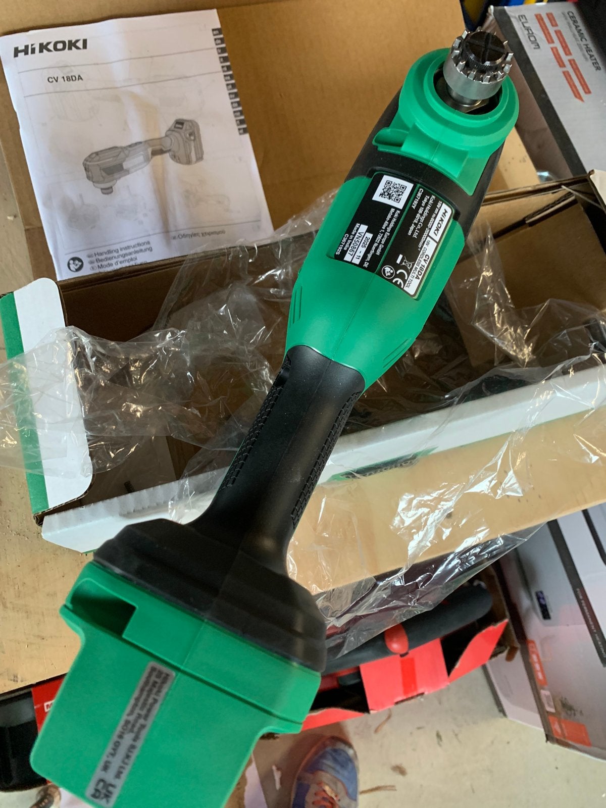 HIKOKI MULTITOOL CV18DA, Doe-het-zelf en Verbouw, Gereedschap | Slijpmachines, Ophalen of Verzenden, Nieuw, Minder dan 700 watt