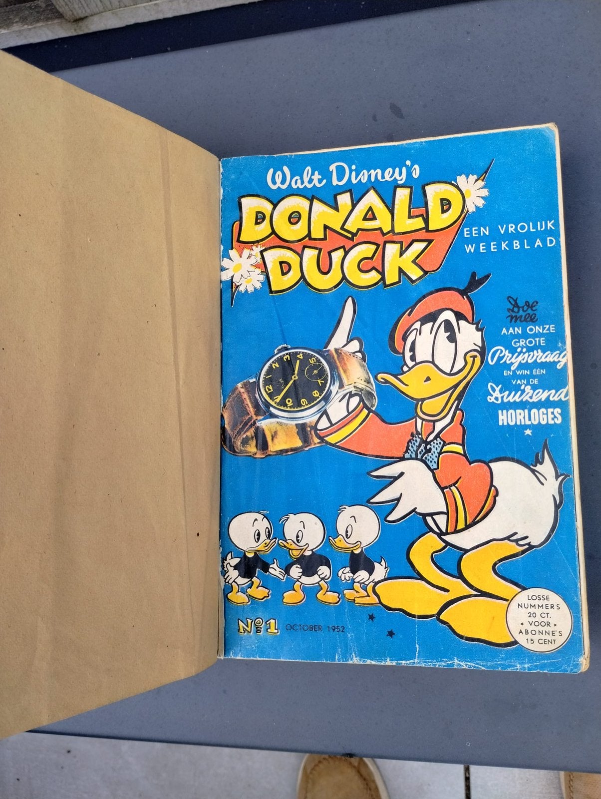 Donald duck jaargang 1952 en 1953 ingebonden. Mooie staat, Complete serie of reeks, Ophalen of Verzenden, Gelezen