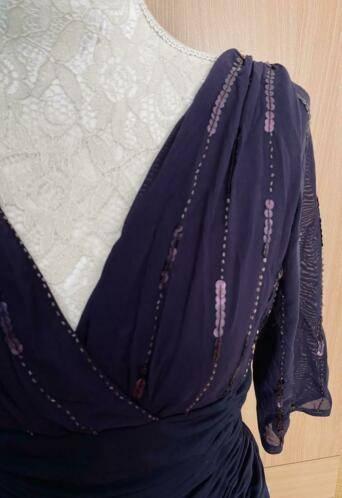 Lange jurk van Episode maat 38, Kleding | Dames, Gelegenheidskleding, Overige typen, Paars, Ophalen of Verzenden, Zo goed als nieuw