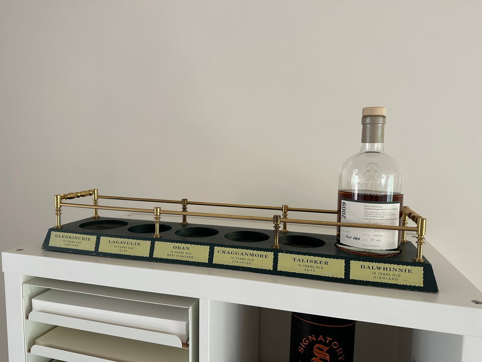 Vintage Whisky Display Rekje - Classic Malts of Scotland, Ophalen