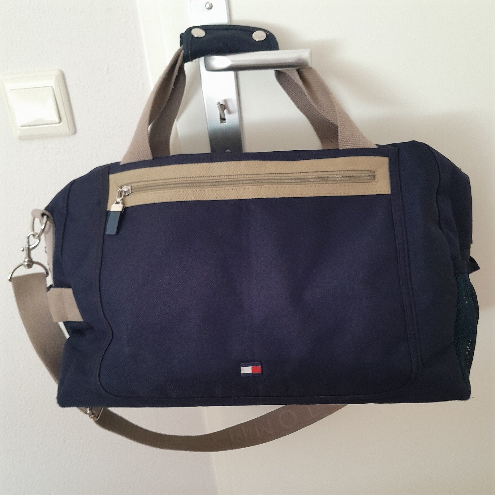 Zgan Tommy Hilfiger sport/reistas - Blauw, 40x20x30cm, Ophalen of Verzenden