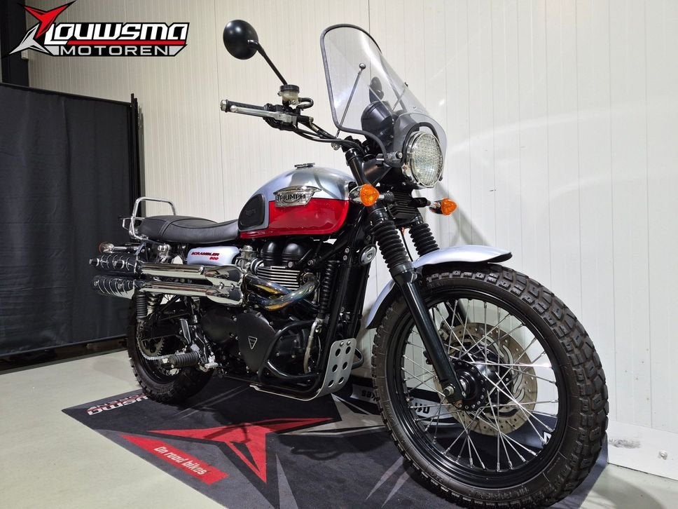 TRIUMPH SCRAMBLER 900 |NL MOTOR|Topstaat|6M Garantie, Motoren, Motoren | Triumph, 2 cilinders, Motorrijbewijs A, Bedrijf, Meer dan 35 kW