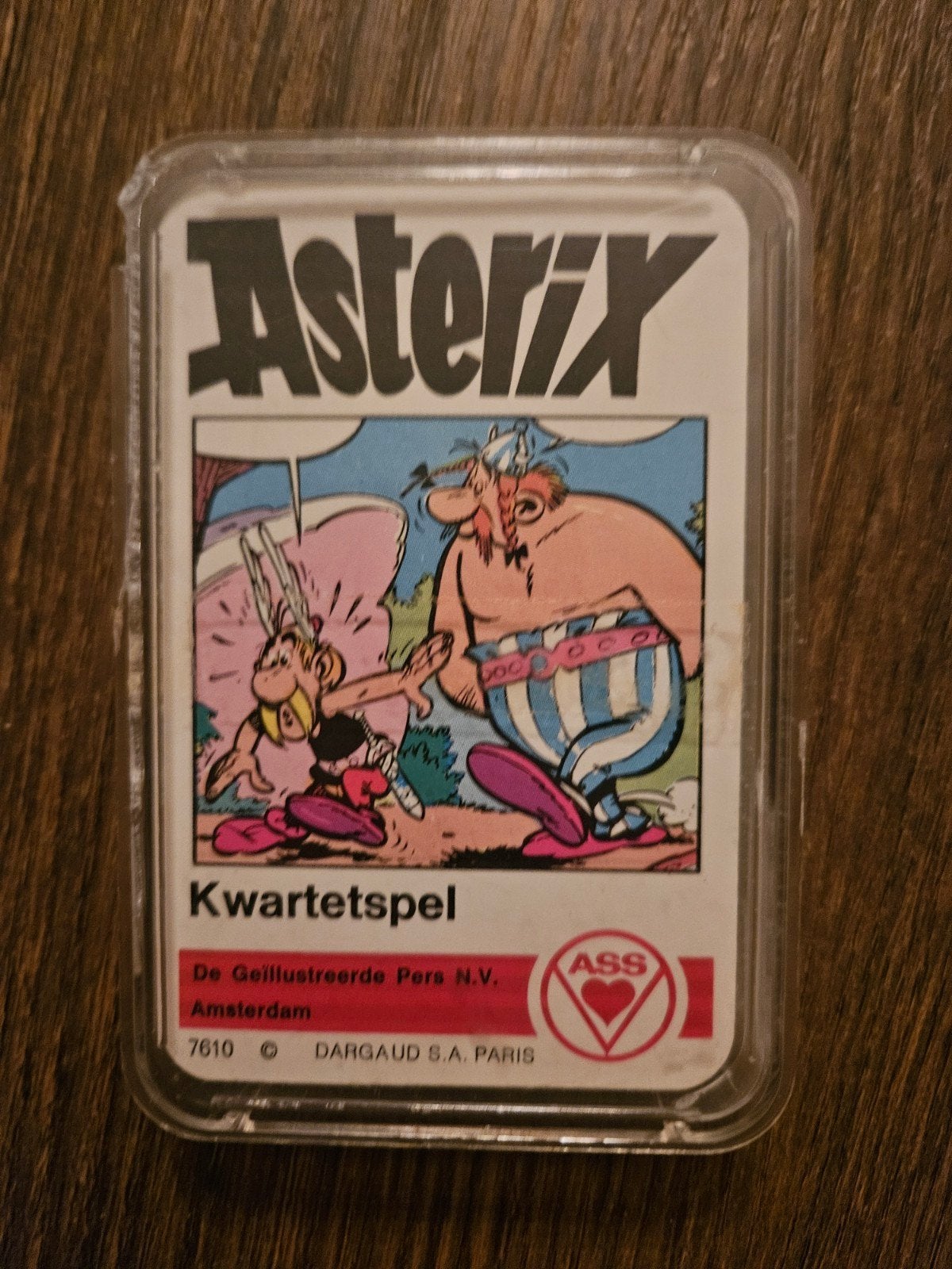 Asterix Kwartetspel, Hobby en Vrije tijd, Gezelschapsspellen | Kaartspellen, Drie of vier spelers, Ophalen of Verzenden, Gebruikt