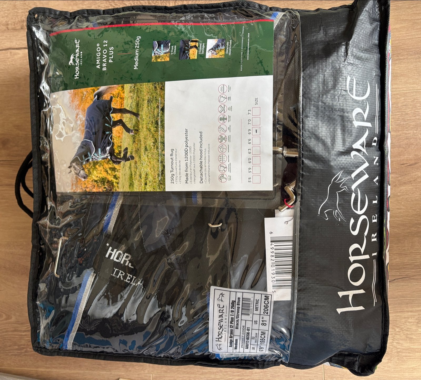 Nieuwe Horsewear Amigo Bravo 12 plus  buitendeken 6.9, Ophalen of Verzenden, Nieuw