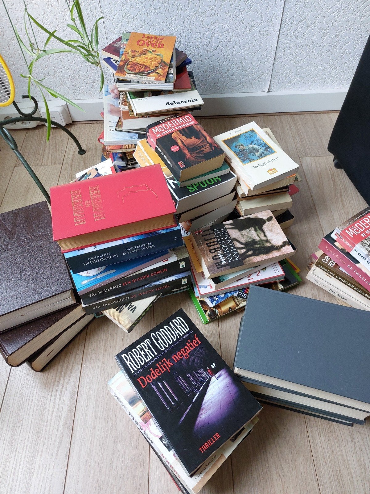 Twee dozen boeken: kookboeken, romans, encyclopedie, Ophalen of Verzenden