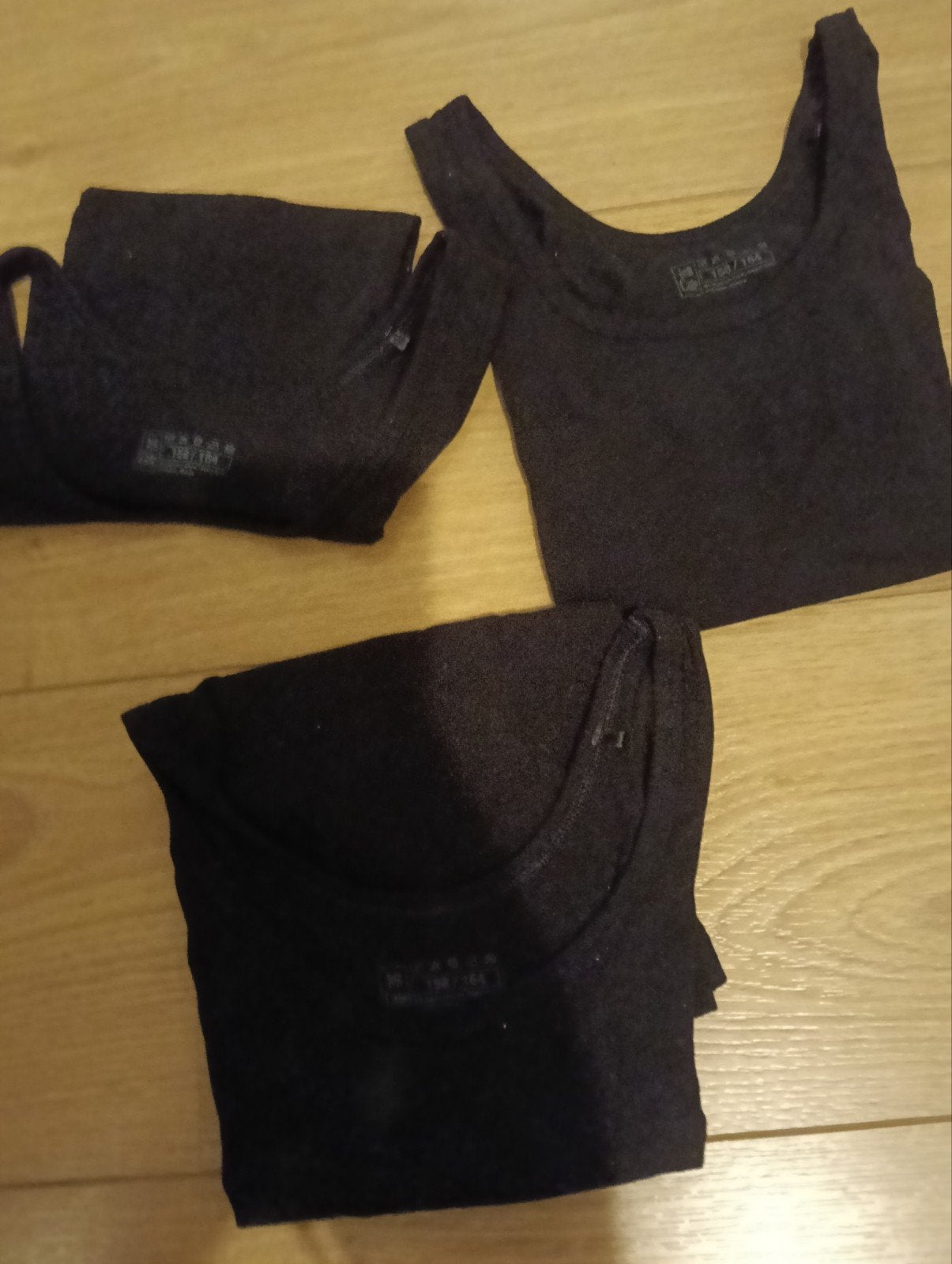 3 zwarte hemden, Ophalen of Verzenden, Jongen, Nacht- of Onderkleding