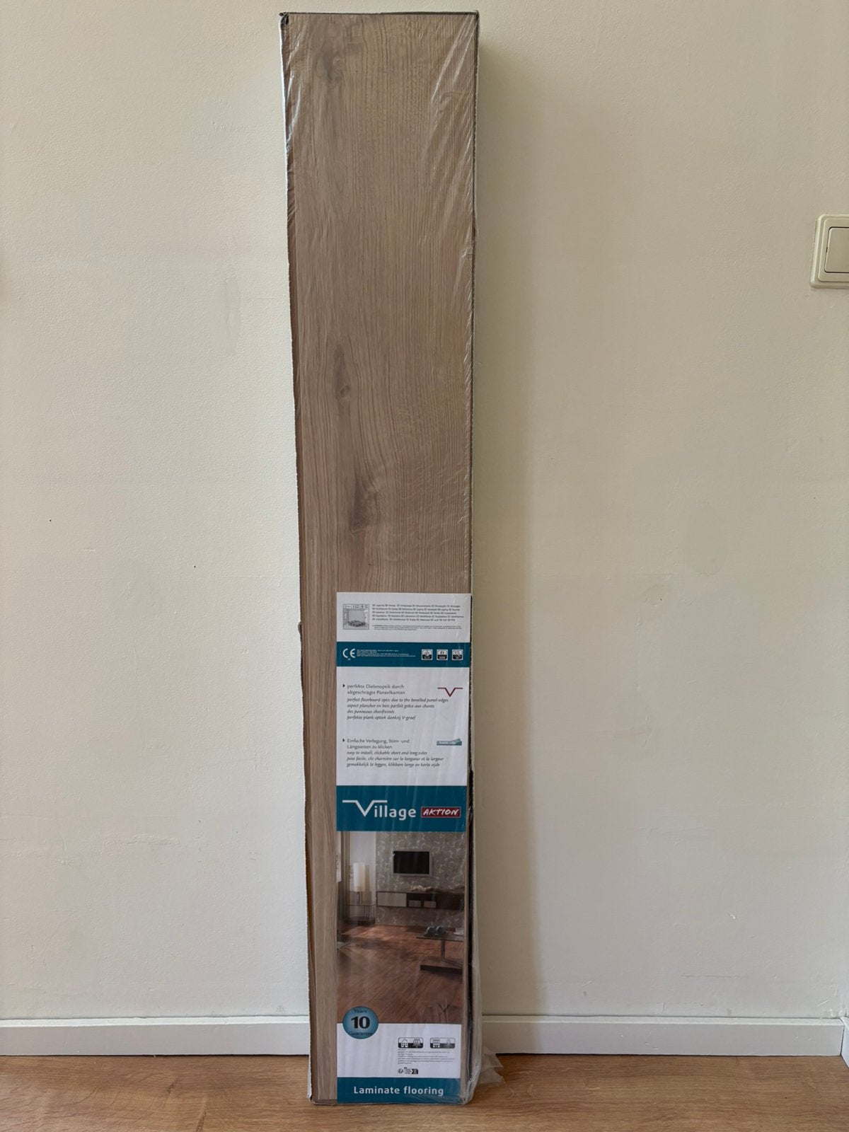 Laminaat Village - Wit geolied eiken, Ophalen, 50 tot 150 cm, Nieuw, 5 tot 10 m²