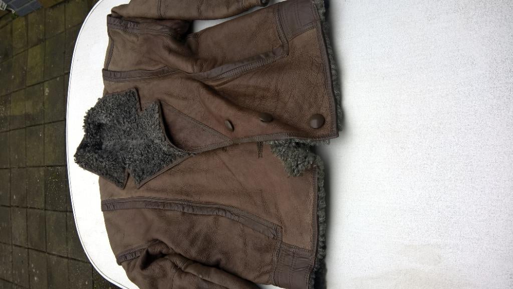 TE koop aangeboden dames winter jas doe gepast bod, Bruin, Maat 42/44 (L), Ophalen of Verzenden, Onbekend