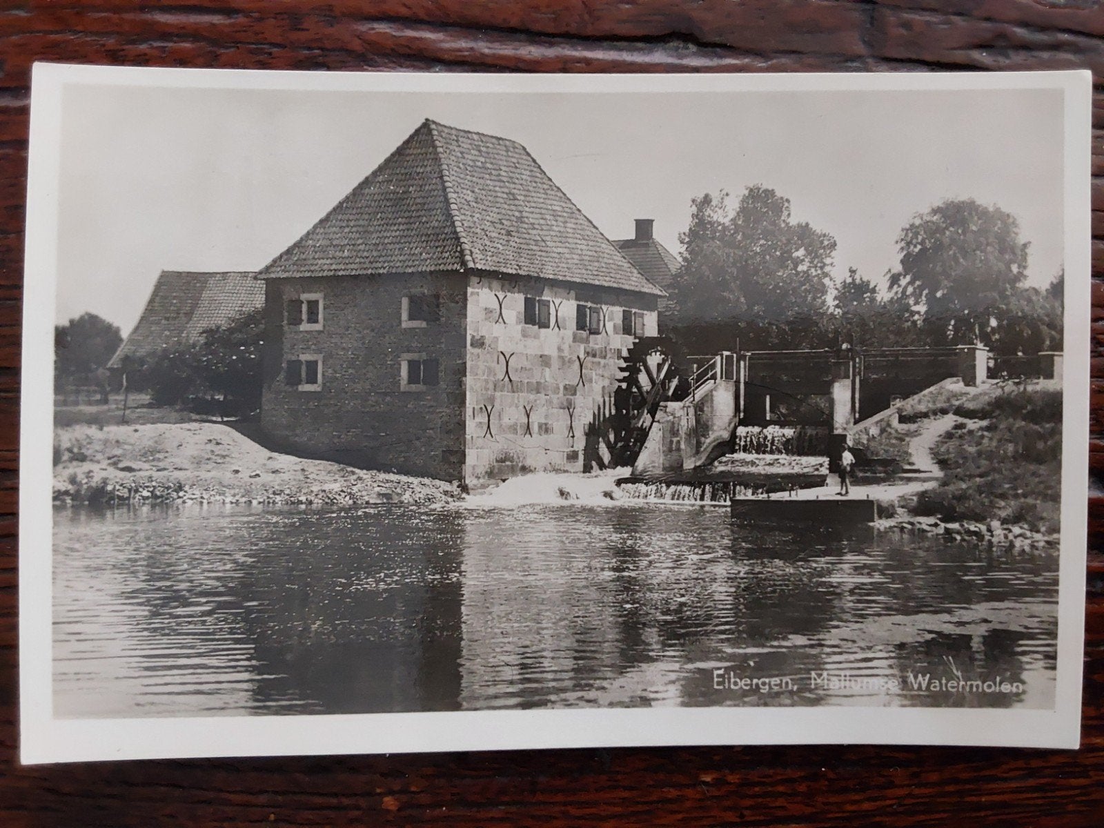 Fotokaart - Eibergen - Mallumse Watermolen-Boekhandel Heinen, Ophalen, 1940 tot 1960, Overige onderwerpen