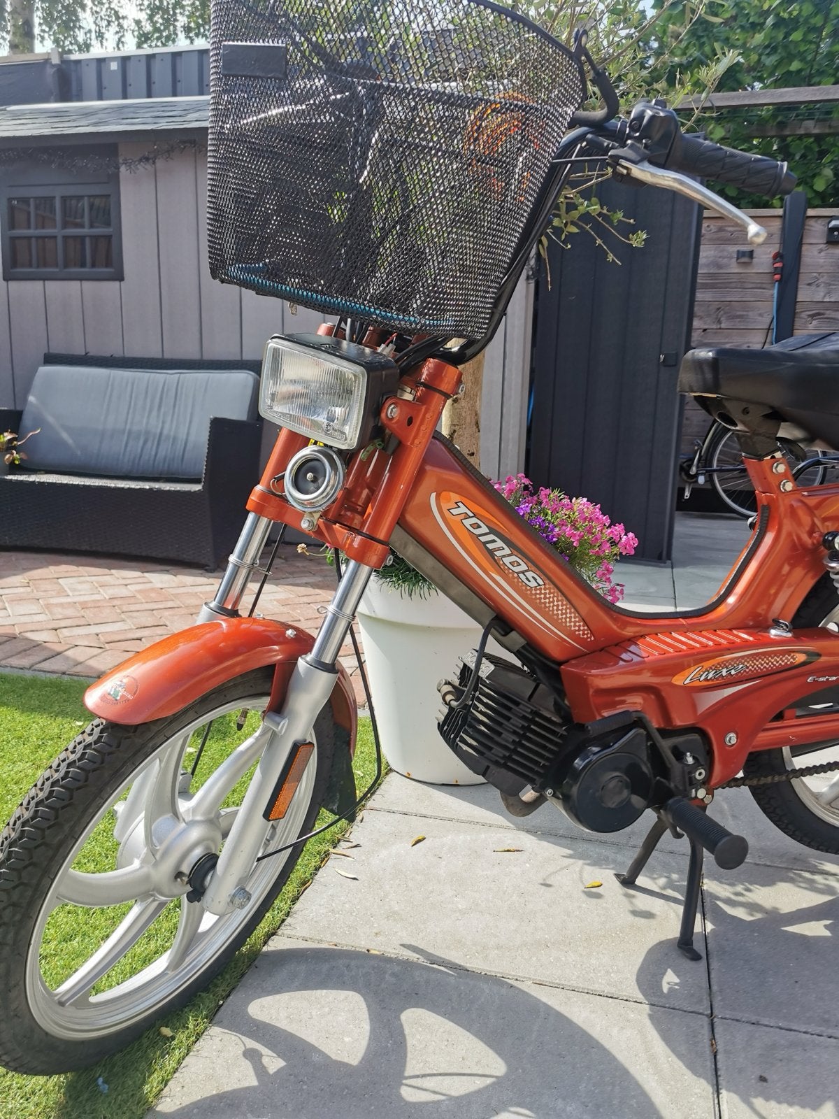 Tomos 25 Luxe Snorbrommer - Zo goed als nieuw, Fietsen en Brommers, Brommers | Tomos, Ophalen of Verzenden, Zo goed als nieuw