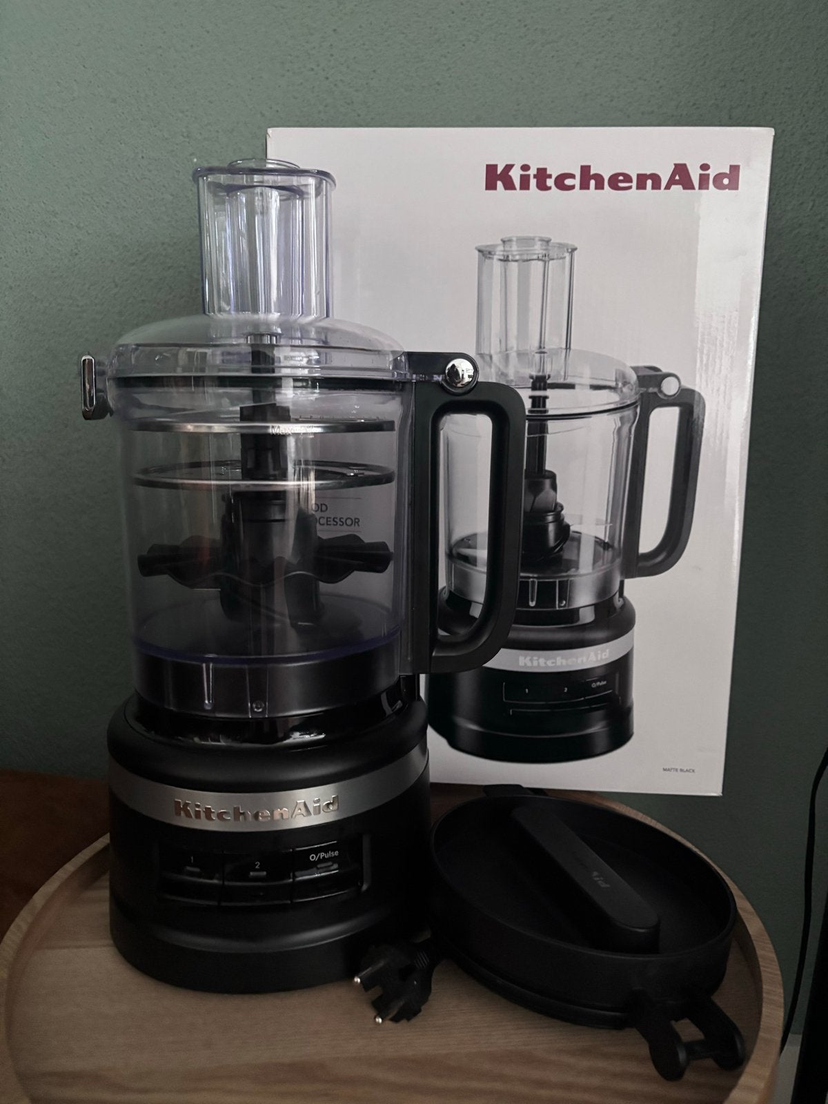 KitchenAid 2.1L Foodprocessor - Zo goed als nieuw, Witgoed en Apparatuur, Keukenmixers, Ophalen, 2 snelheden, Zo goed als nieuw