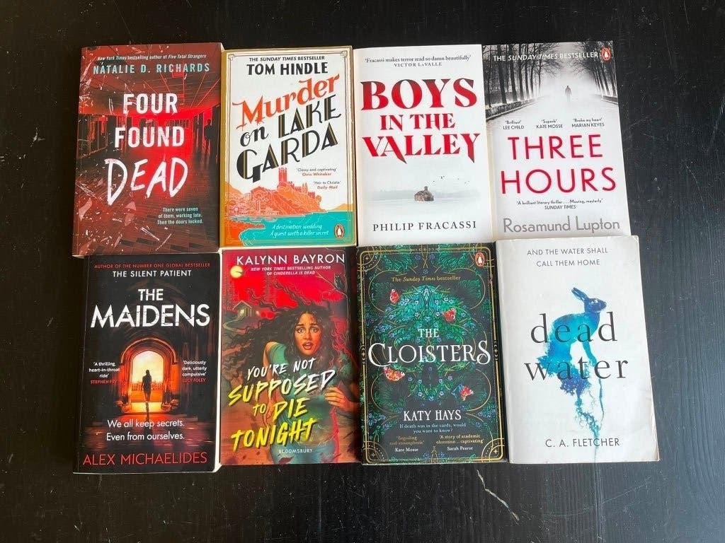 Thriller/horror boeken te koop €5/stuk, Ophalen, Gelezen, Diverse auteurs