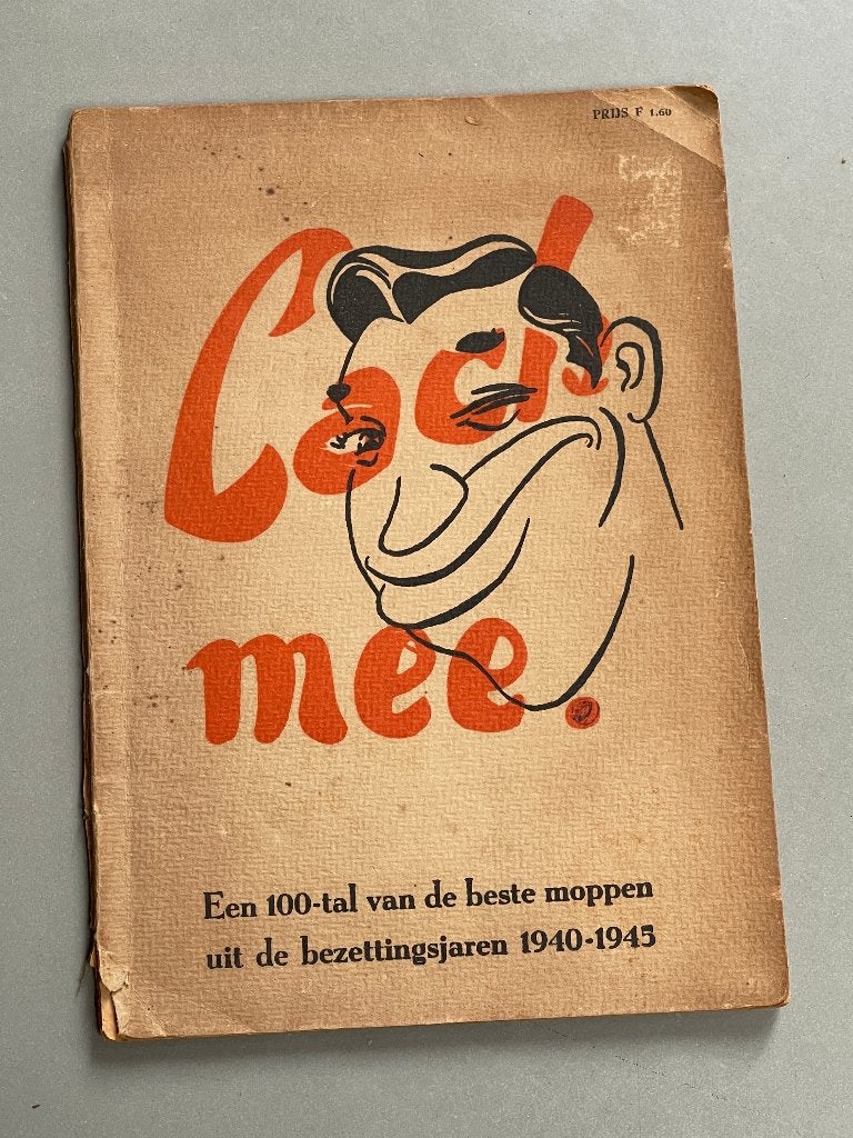 Lach mee! Een 100-tal beste moppen uit de jaren 1940-1945., Verzamelen, Ophalen of Verzenden, Overige soorten, Nederland, Boek of Tijdschrift