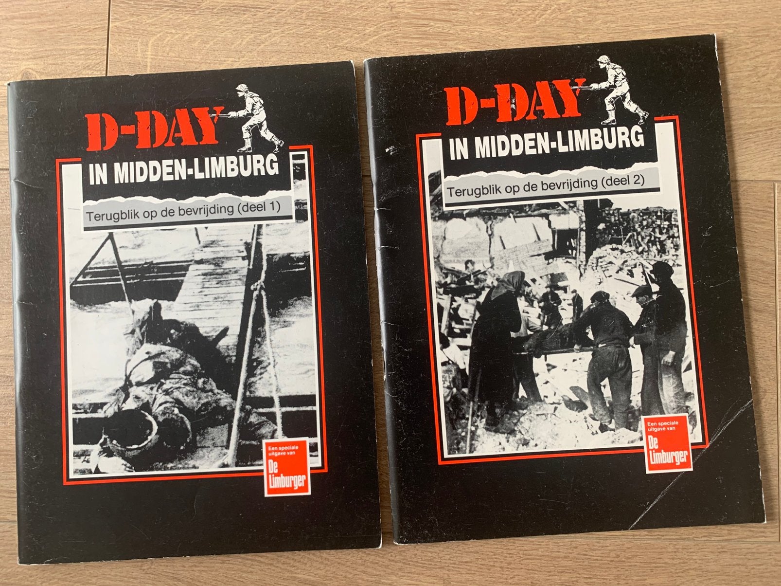 D-Day in midden Limburg Deel 1en2, Tweede Wereldoorlog, Ophalen of Verzenden, Zo goed als nieuw, Algemeen
