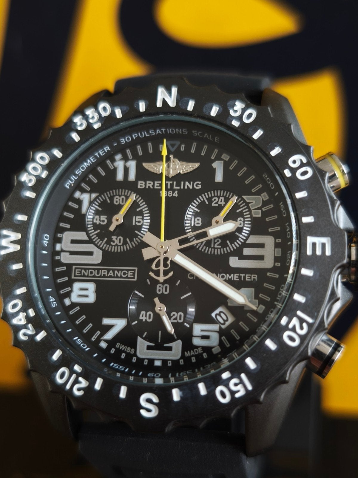 super Breitling endurance pro, Ophalen of Verzenden, Nieuw, Kunststof, Breitling