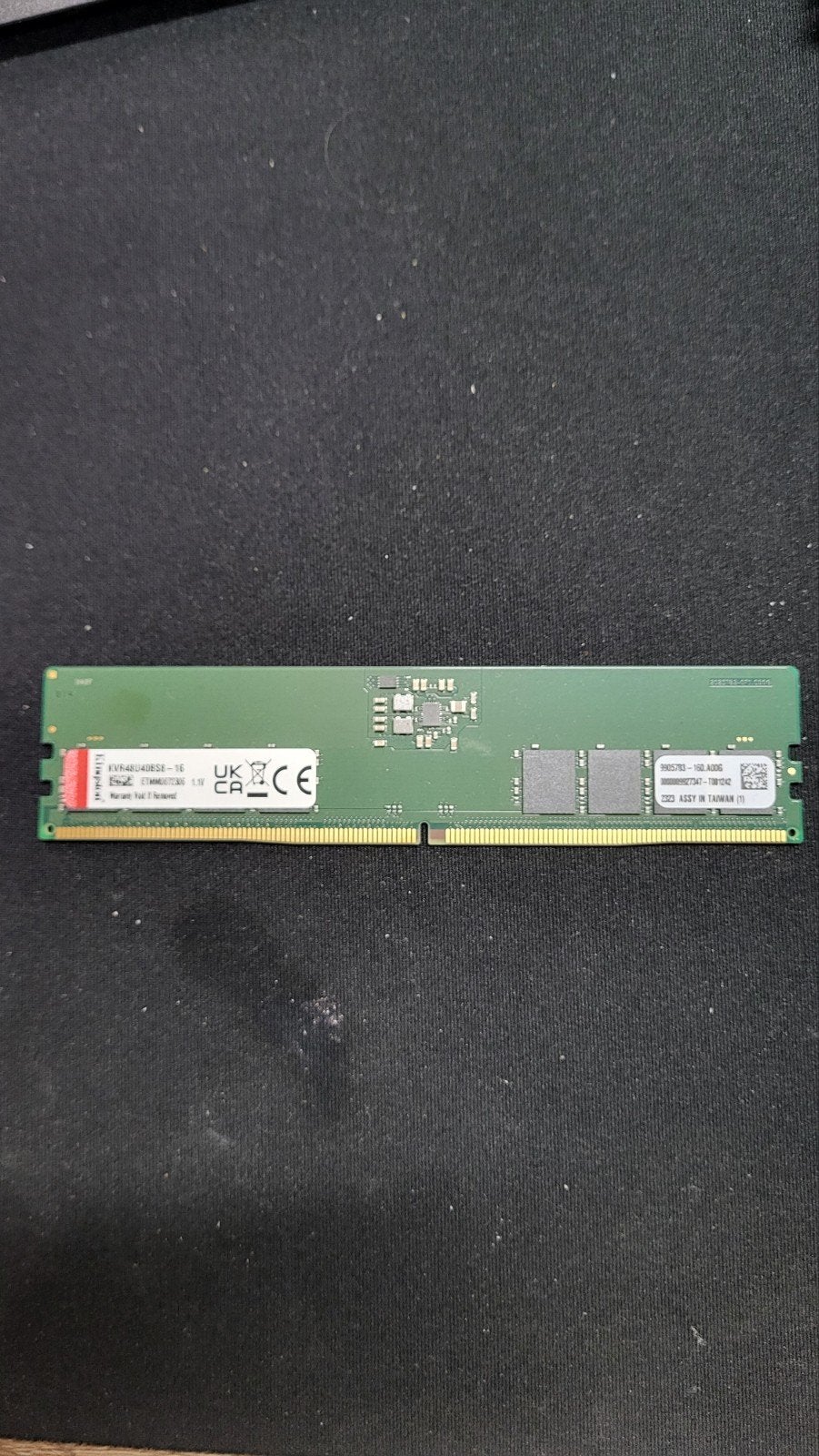 Kingston 16GB DDR5 4800 MHz RAM Geheugenmodule, Nieuw, Ophalen of Verzenden, Desktop, DDR5