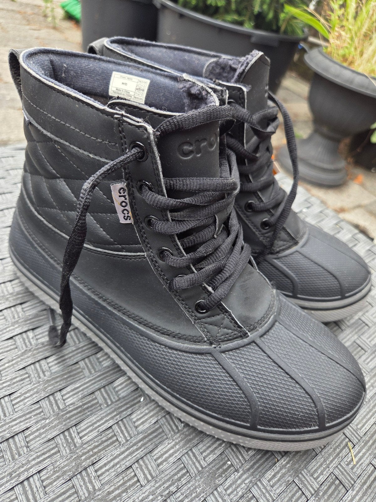 Crocs Allcast Duck Boot - Nieuw, waterdicht, maat 42/43, Ophalen