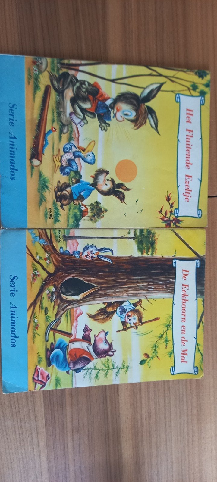 2 Plaatjesboeken Serie Animados t.e.a.b, Ophalen of Verzenden