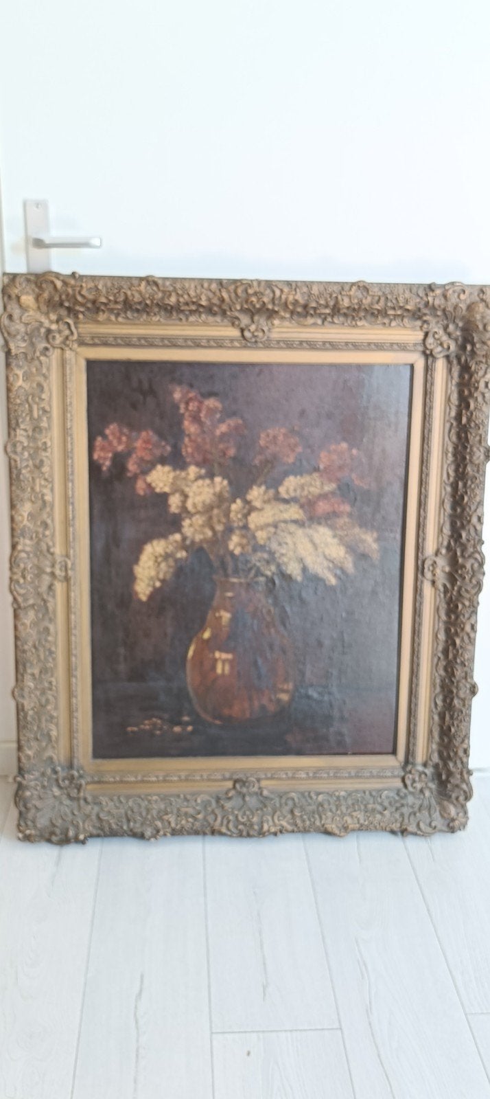 Olieverf op paneel 85x100, Ophalen of Verzenden