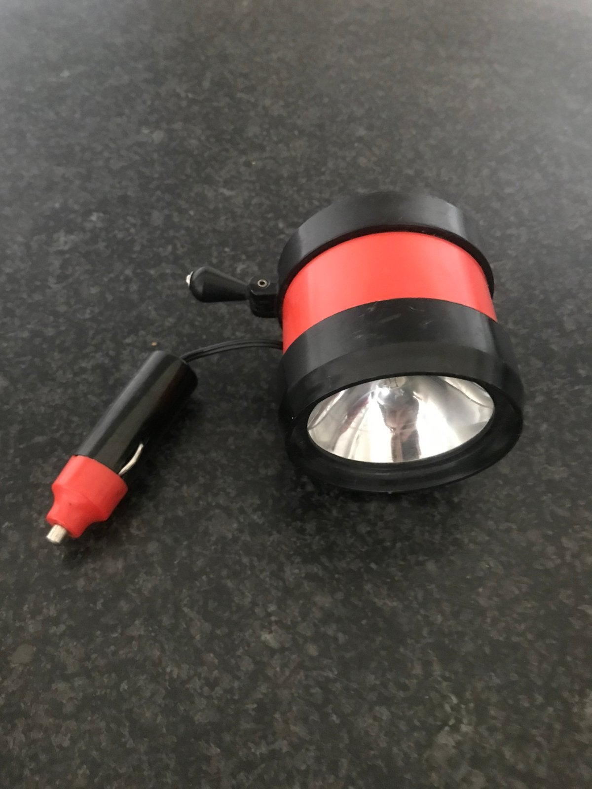 Retro zaklamp voor auto of boot 12 volt., Ophalen of Verzenden, Zo goed als nieuw