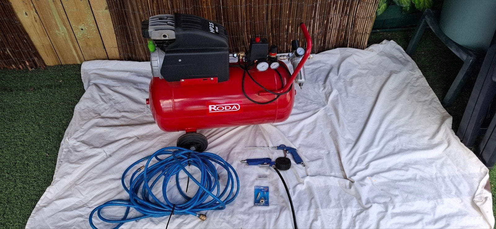 Te koop zgan ,Compressor, Ophalen, Zo goed als nieuw