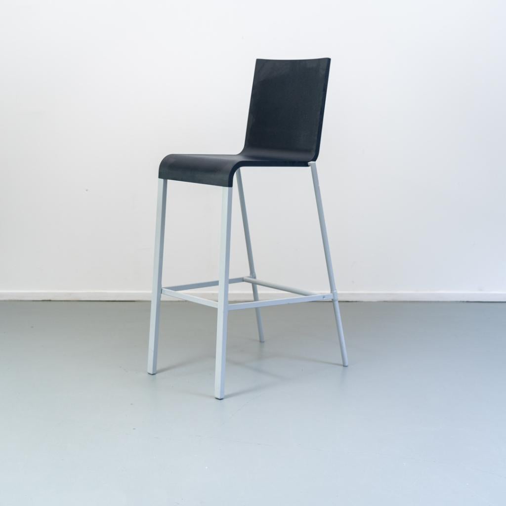 1 Vitra Maarten van Severen Kruk Blauw, Niet ingevuld, Niet ingevuld, Ophalen of Verzenden, Zo goed als nieuw