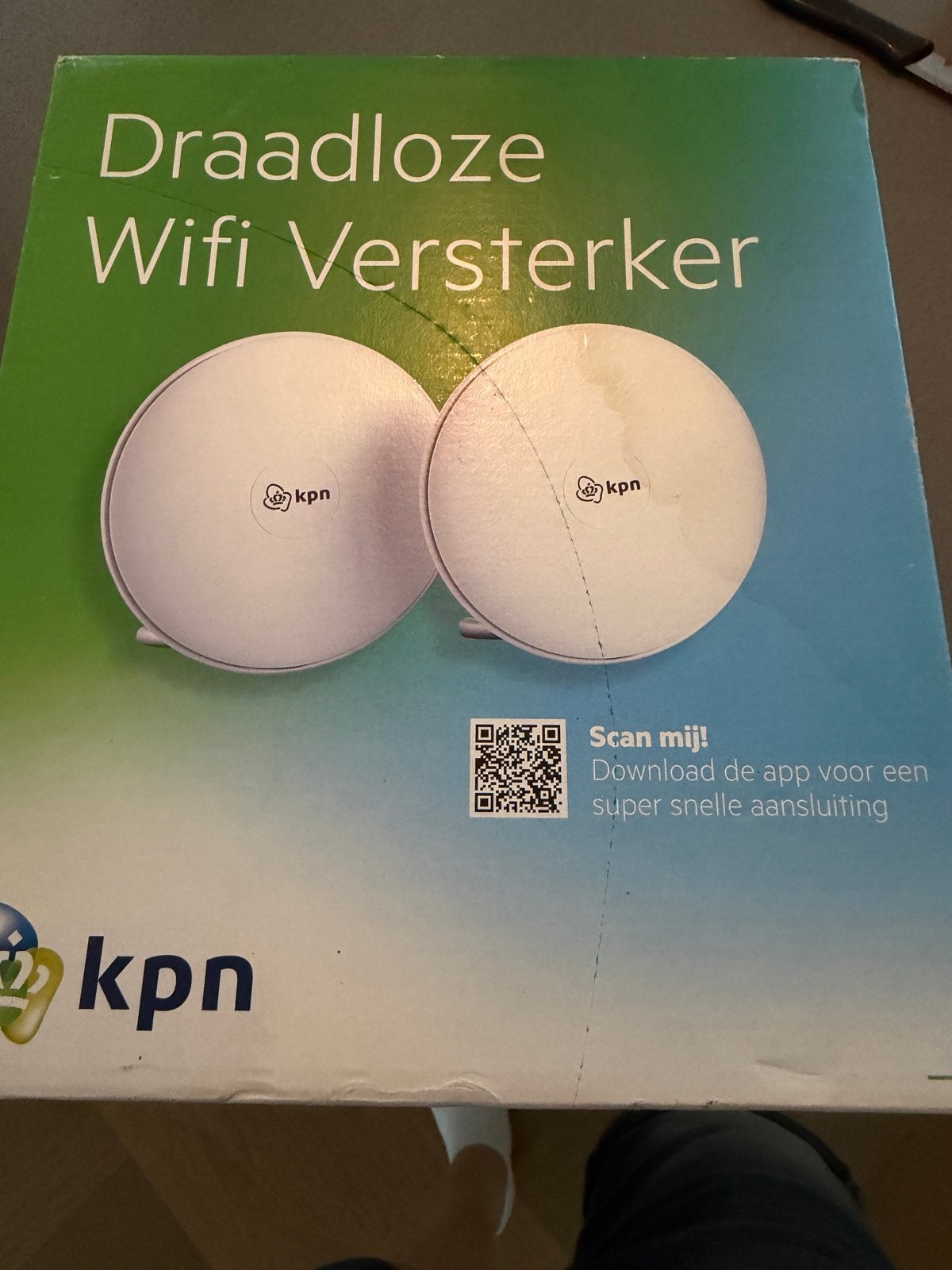 KPN Draadloze Wifi Versterker (2x) - superwifi, Ophalen, Gebruikt