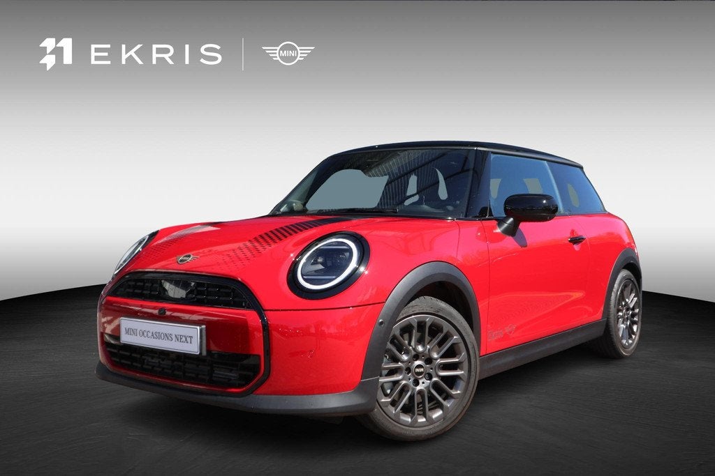 MINI 3-deurs Cooper C | Classic Trim + Pakket L, 156 pk, Met garantie (alle), 4 stoelen, Leder en Stof