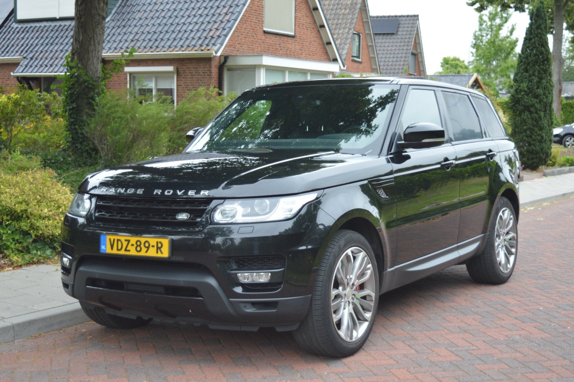 Land Rover RANGE ROVER SPORT 3.0 SDV6 panoramadak/luchtverin, Euro 5, Zwart, 2993 cc, Zwart