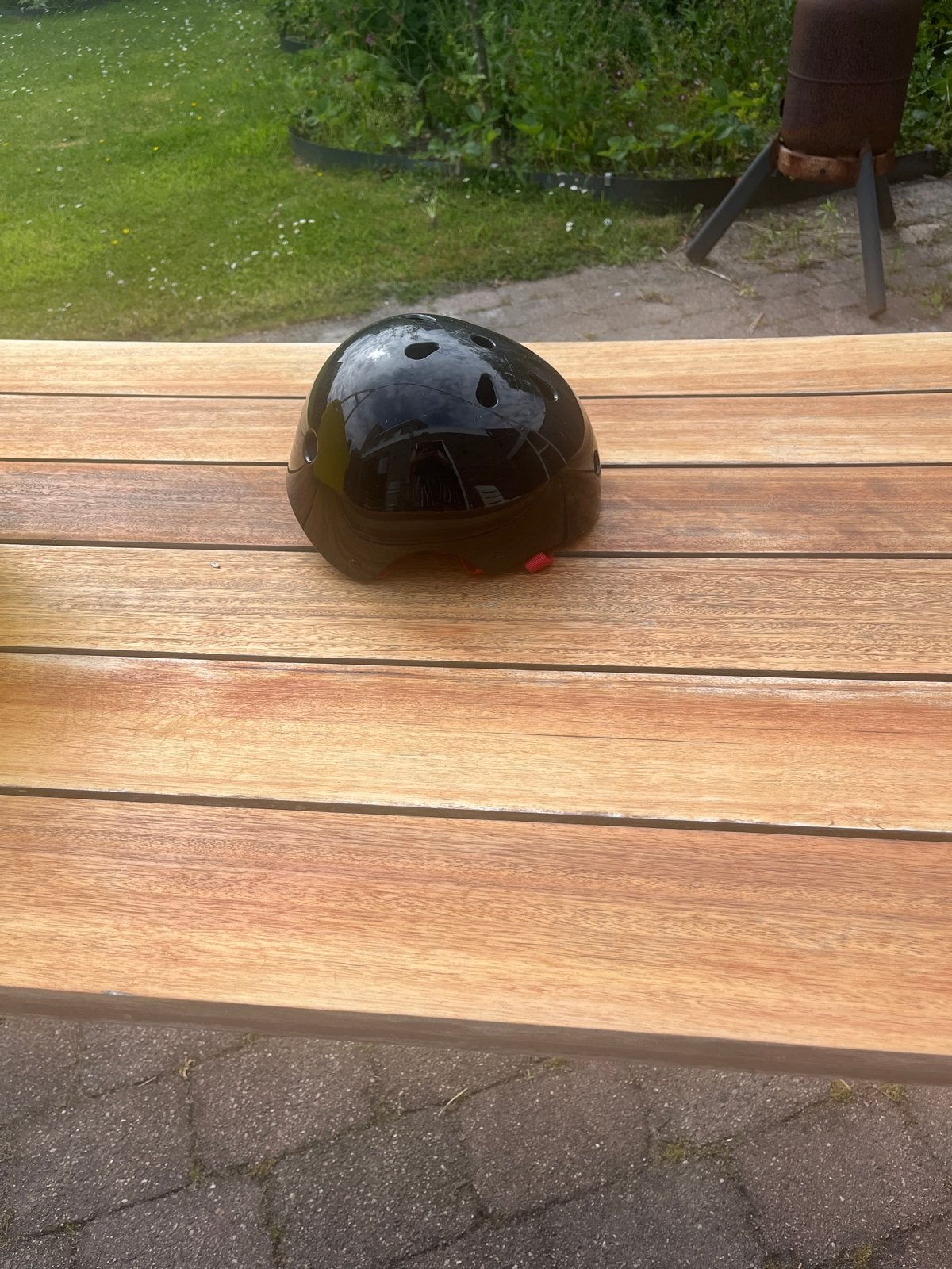 Zwarte fietshelm skate helm voor kinderen, maat S, Ophalen of Verzenden, Gebruikt, S, Jongen of Meisje