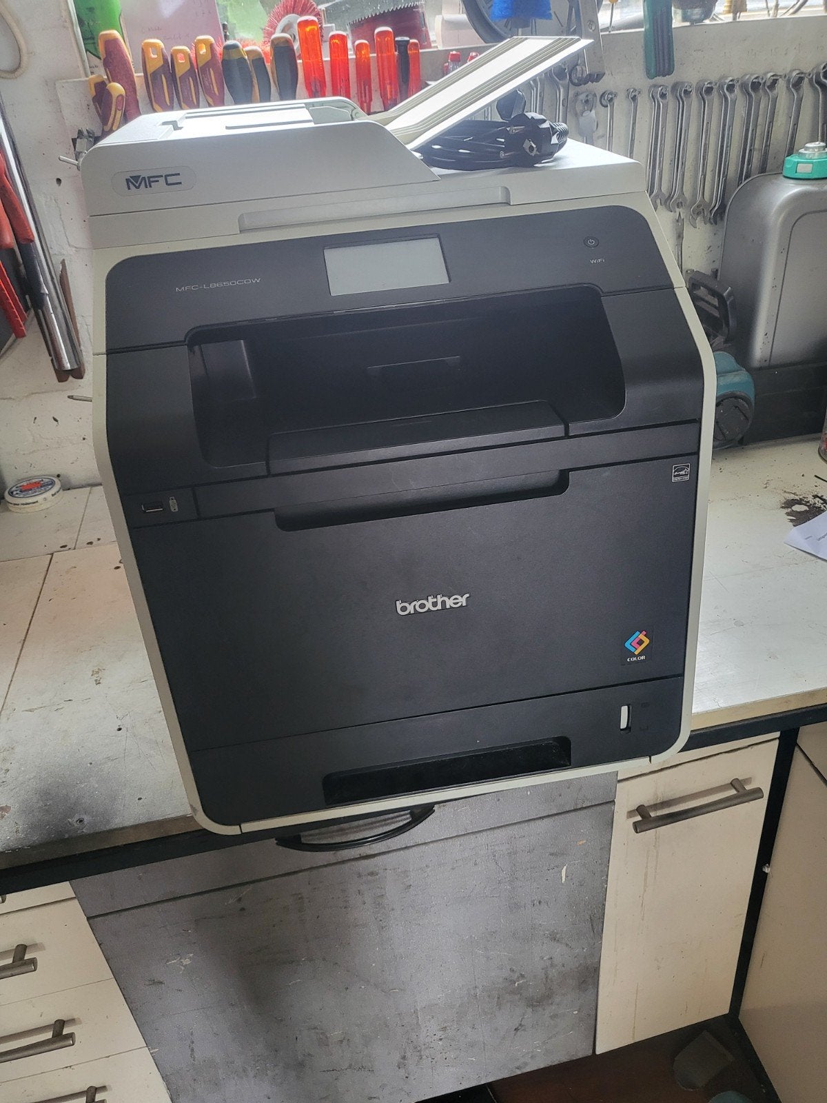 Brother MFC-L8650CDW All-in-one Laserprinter, Computers en Software, Printers, Kleur printen, Gebruikt, All-in-one, Draadloos