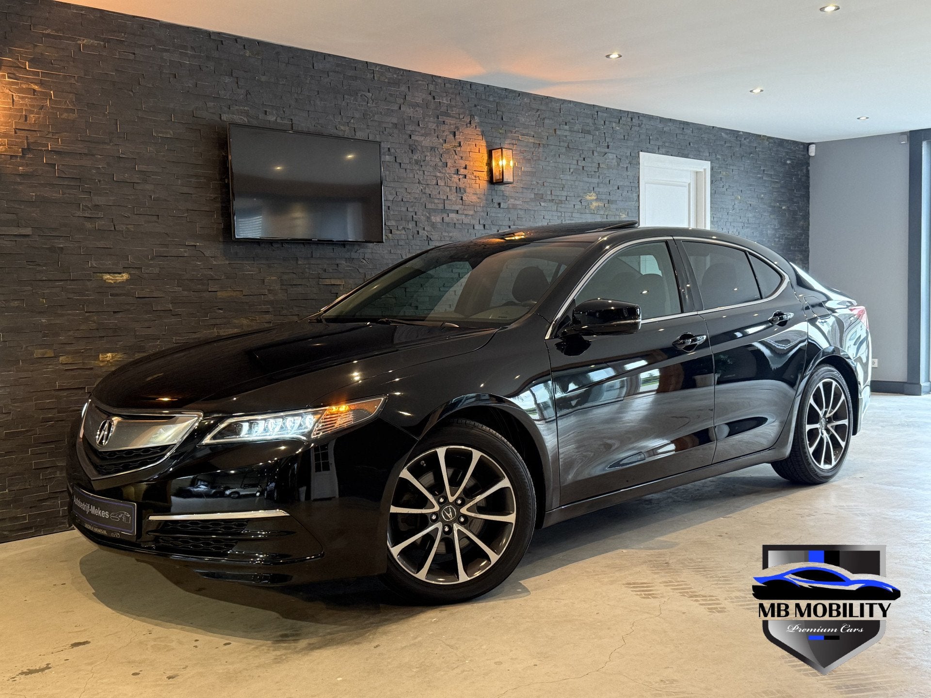 Honda Acura Acura TLX 3.5 L TECH Bj: 2015 / Automaat, Auto's, 4 cilinders, Zwart, Bedrijf, 1000 kg
