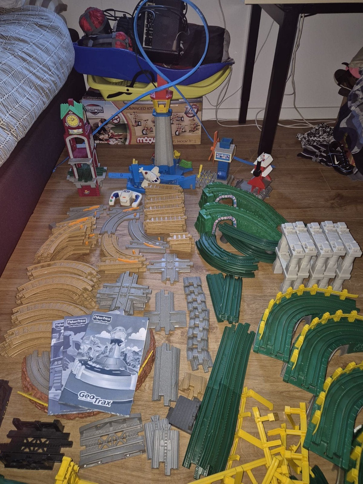Uitgebreid Fisher-Price GeoTrax pakket, Ophalen, Gebruikt, Speelset