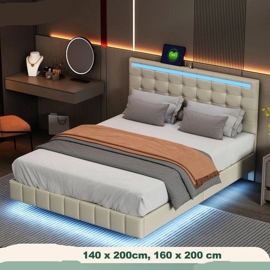 Bedframe – Bed – Tweepersoonsbed – Boxspring – Ledikant, Corvance B.V., Verzenden, Nieuw, Corvancebol@gmail.com