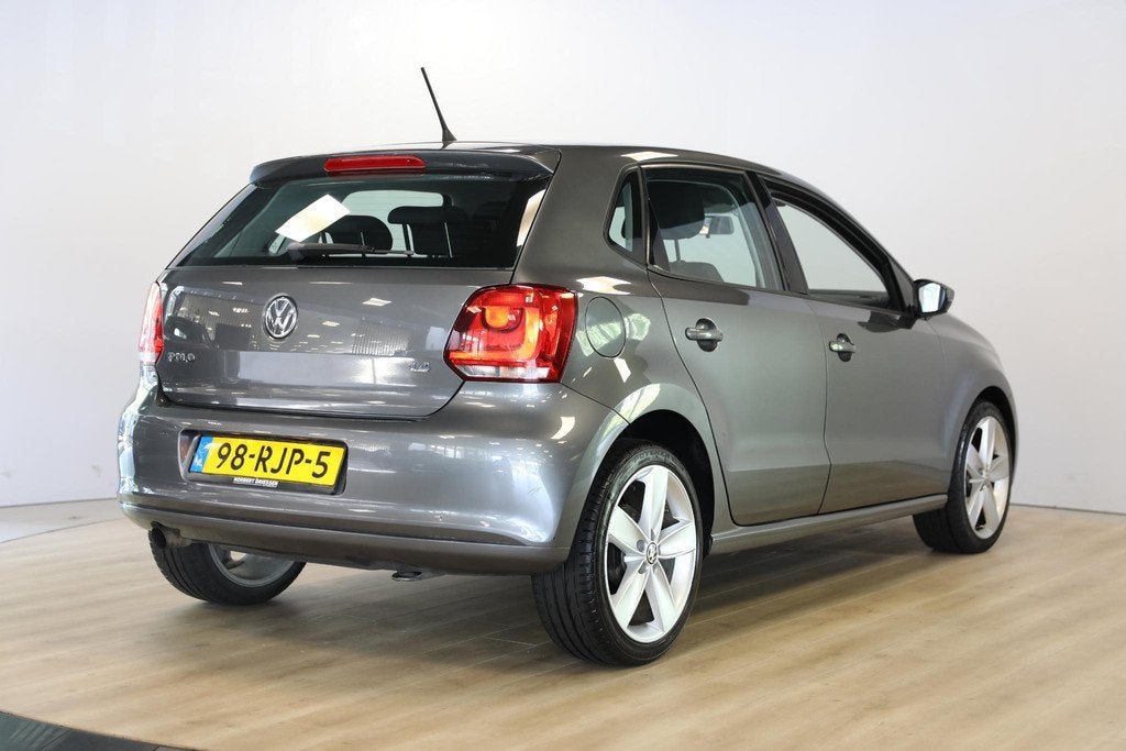 Volkswagen Polo 1.4-16V Comfortline | Airco, Auto's, Zwart, 4 cilinders, Origineel Nederlands, Bedrijf